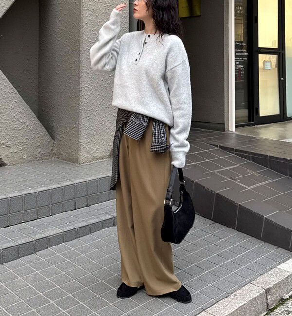 fredy emue「ウールライク5ポケイージーパンツ」|チノ|