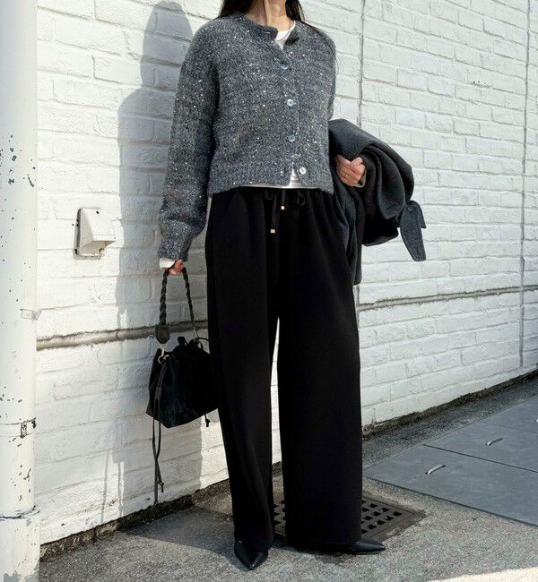 fredy emue「スパンコールニットカーディガン」|カーディガン|