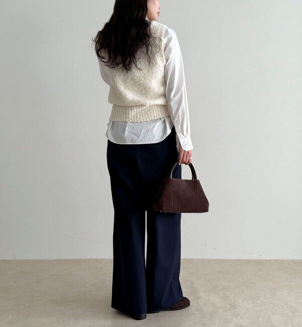 fredy emue「テープMIXニットベスト」|ベスト・ジレ|