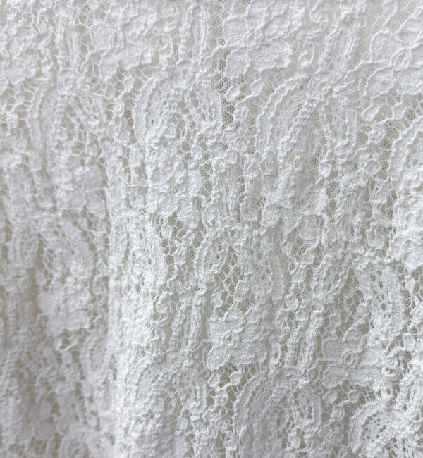 fredy emue「チュールレイヤードレースロンTシャツ」|Tシャツ・カットソー|