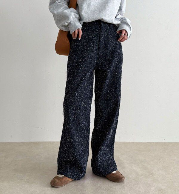 fredy emue「ループジャガードデニムパンツ」|デニム|