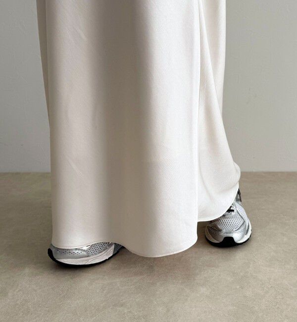 fredy emue「ヘビーサテンバイアススカート」|スカート|