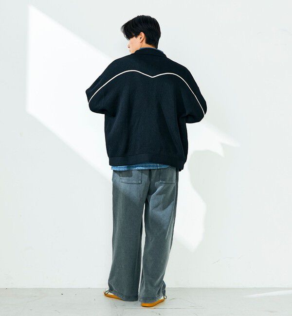 GLOSTER「ウエスタンライン ニットカーディガン」|カーディガン|