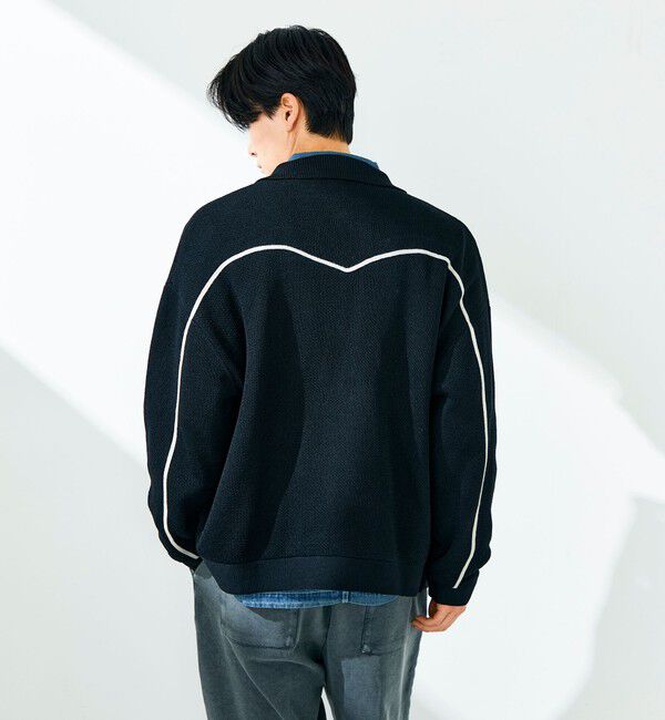 GLOSTER「ウエスタンライン ニットカーディガン」|カーディガン|