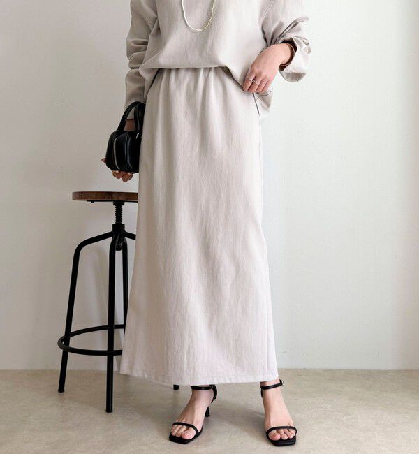 fredy emue「【セットアップ対応】パウダリーツイルイージータイトスカート」|タイト|