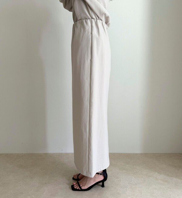 fredy emue「【セットアップ対応】パウダリーツイルイージータイトスカート」|タイト|