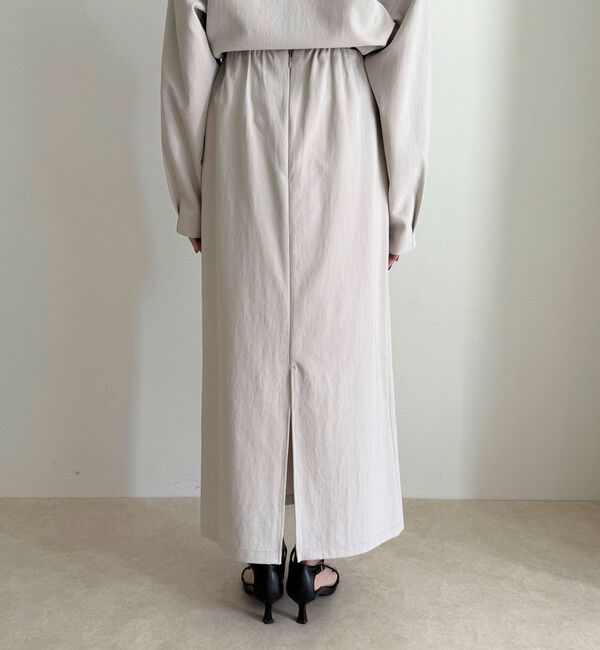 fredy emue「【セットアップ対応】パウダリーツイルイージータイトスカート」|タイト|