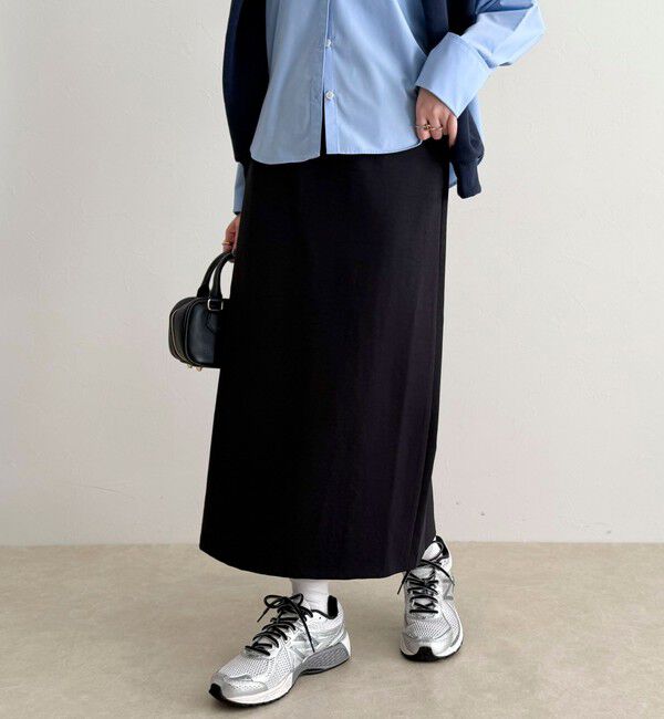 fredy emue「【セットアップ対応】パウダリーツイルイージータイトスカート」|タイト|