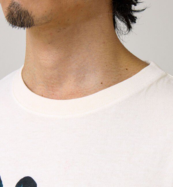 GLOSTER「【あの名作をオマージュ】犬猫実写風プリントTシャツ」|Tシャツ・カットソー|