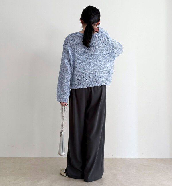 fredy emue「テープヤーンニットプルオーバー」|ニット・セーター|