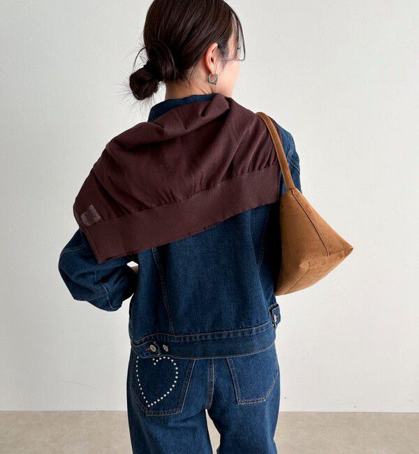 fredy emue「《セットアップ対応》コンパクトデニムジャケット」|デニムジャケット|