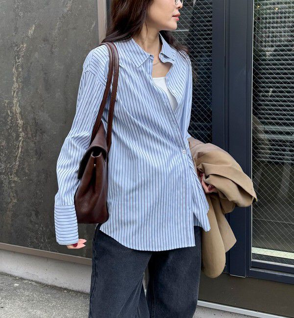 fredy emue「2WAYオーバーシャツ」|シャツ・ブラウス|