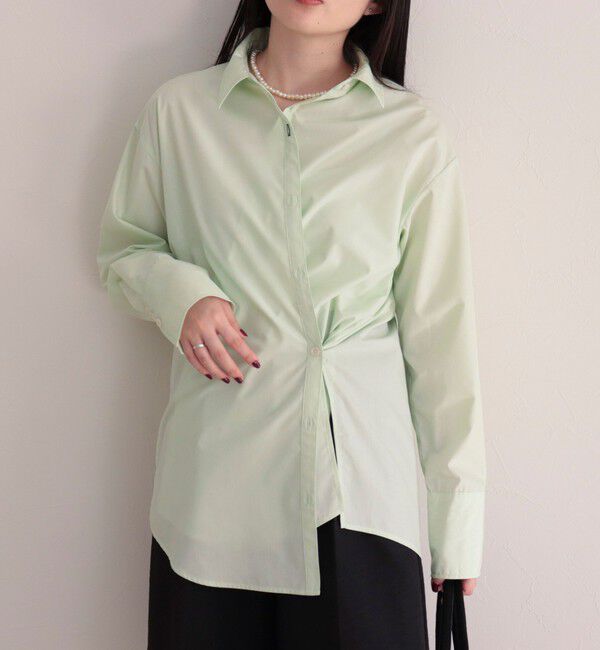 fredy emue「2WAYオーバーシャツ」|シャツ・ブラウス|ミント