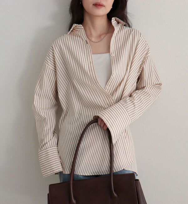 fredy emue「2WAYオーバーシャツ」|シャツ・ブラウス|