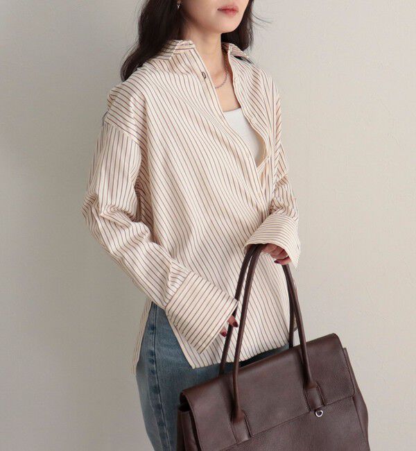 fredy emue「2WAYオーバーシャツ」|シャツ・ブラウス|