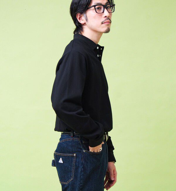 GLOSTER「【GEVACO/ゲバコ】ロングスリーブ ポロシャツ」|ポロシャツ|