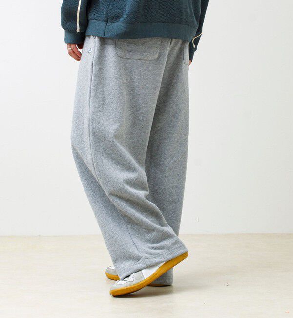GLOSTER「【DISCUS】裏毛ワイドスウェットパンツ」|その他|