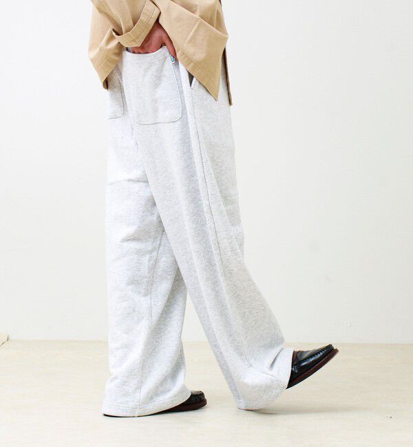 GLOSTER「【DISCUS】裏毛ワイドスウェットパンツ」|その他|