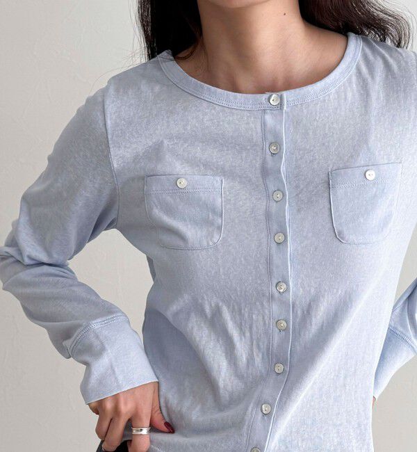 fredy emue「シアーカットソーカーディガン」|カーディガン|