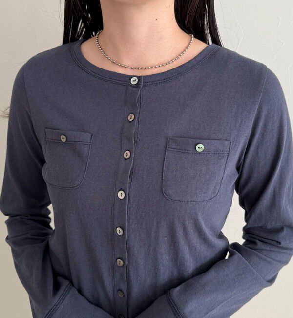 fredy emue「シアーカットソーカーディガン」|カーディガン|