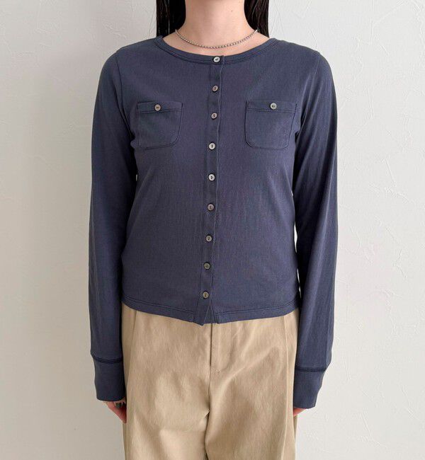 fredy emue「シアーカットソーカーディガン」|カーディガン|