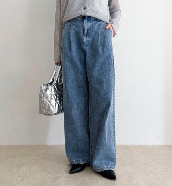 fredy emue「デニムタックスラックス」|デニム|