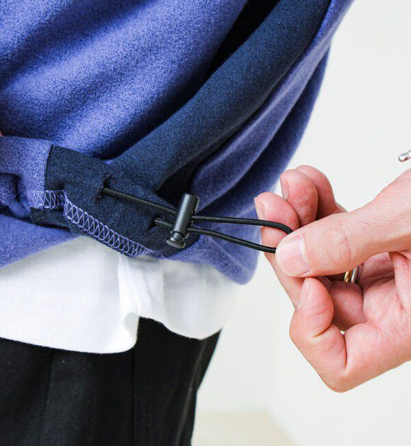 GLOSTER「【一枚でサマになる】ブークレ配色ラインプルオーバー」|Tシャツ・カットソー|