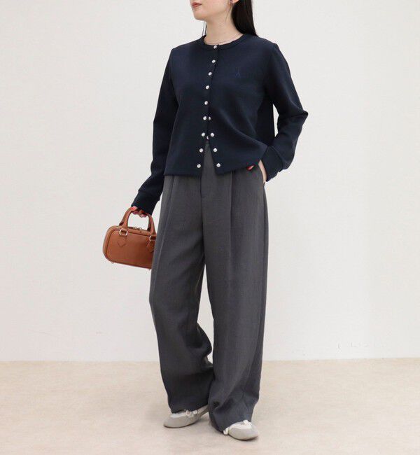 fredy emue「ドット釦ポンチカーディガン」|カーディガン|