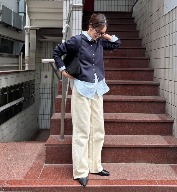 fredy emue「ドット釦ポンチカーディガン」|カーディガン|