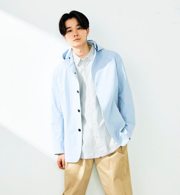 GLOSTER「【GLOSTER名品アウター】スタンドフードブルゾン」|ブルゾン・スタジャン|