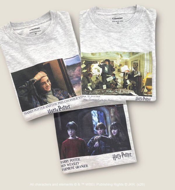 GLOSTER「【GOOD ROCK SPEED &times; GLOSTER】別注 / HARRY POTTER / Tシャツ」|Tシャツ・カットソー|