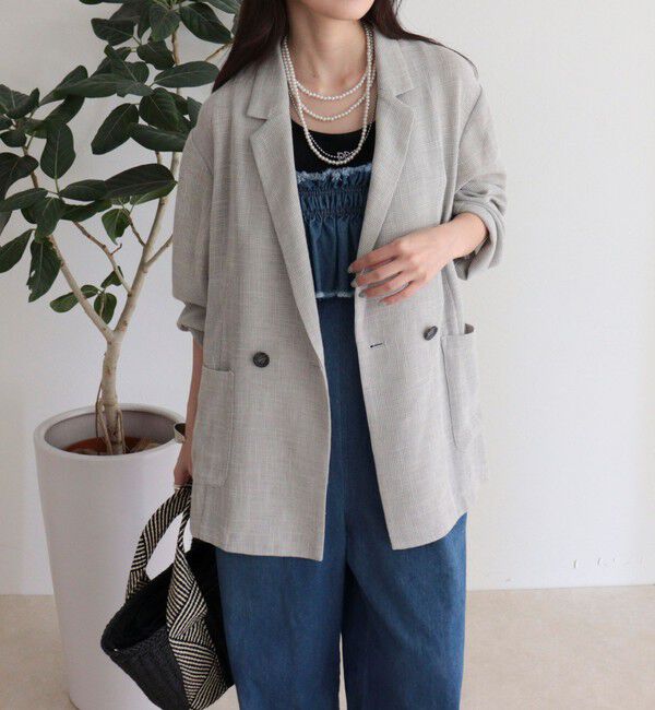 fredy emue「カラミテーラードジャケット」|テーラードジャケット|