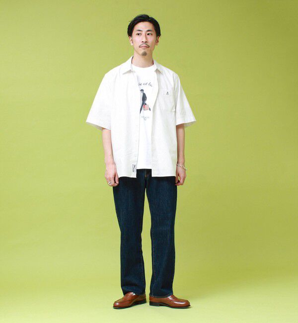 GLOSTER「【GEVACO/ゲバコ】レギュラーカラー半袖シャツ」|シャツ・ブラウス|