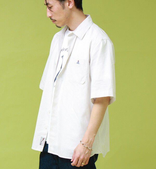 GLOSTER「【GEVACO/ゲバコ】レギュラーカラー半袖シャツ」|シャツ・ブラウス|