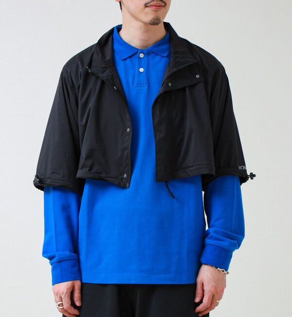 GLOSTER「【TAION/タイオン】HI-NECK W-ZIP DETACHABLE LIGHT JACKET」|ブルゾン・スタジャン|