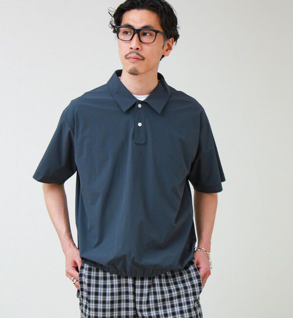 GLOSTER「【接触冷感/セットアップ着用可能】SoftCool ポロシャツ」|ポロシャツ|