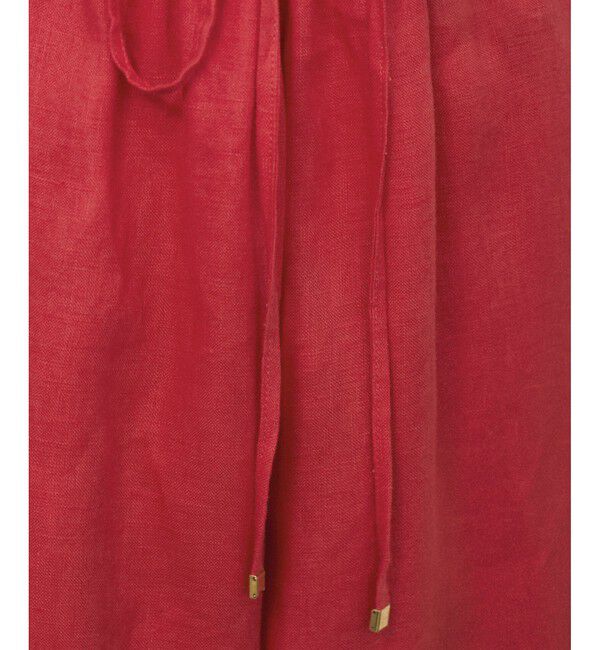 SALON adam et rope'「【WEB限定】ヨーロピアンフラックスリネンリラックスパンツ」|チノ|