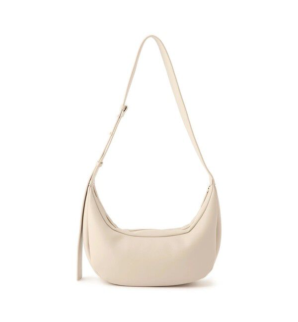 SALON adam et rope'「【WEB限定】スプリットレザームーンショルダー」|ショルダー・メッセンジャー|