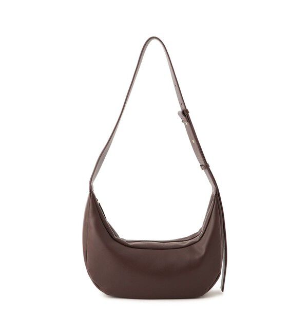 SALON adam et rope'「【WEB限定】スプリットレザームーンショルダー」|ショルダー・メッセンジャー|