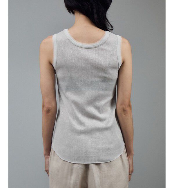SALON adam et rope'「【WEB限定】ラメリブタンク」|タンクトップ|