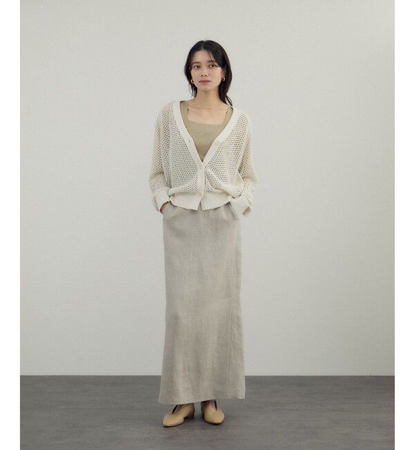 SALON adam et rope'「シルクリブタンクトップ」|タンクトップ|