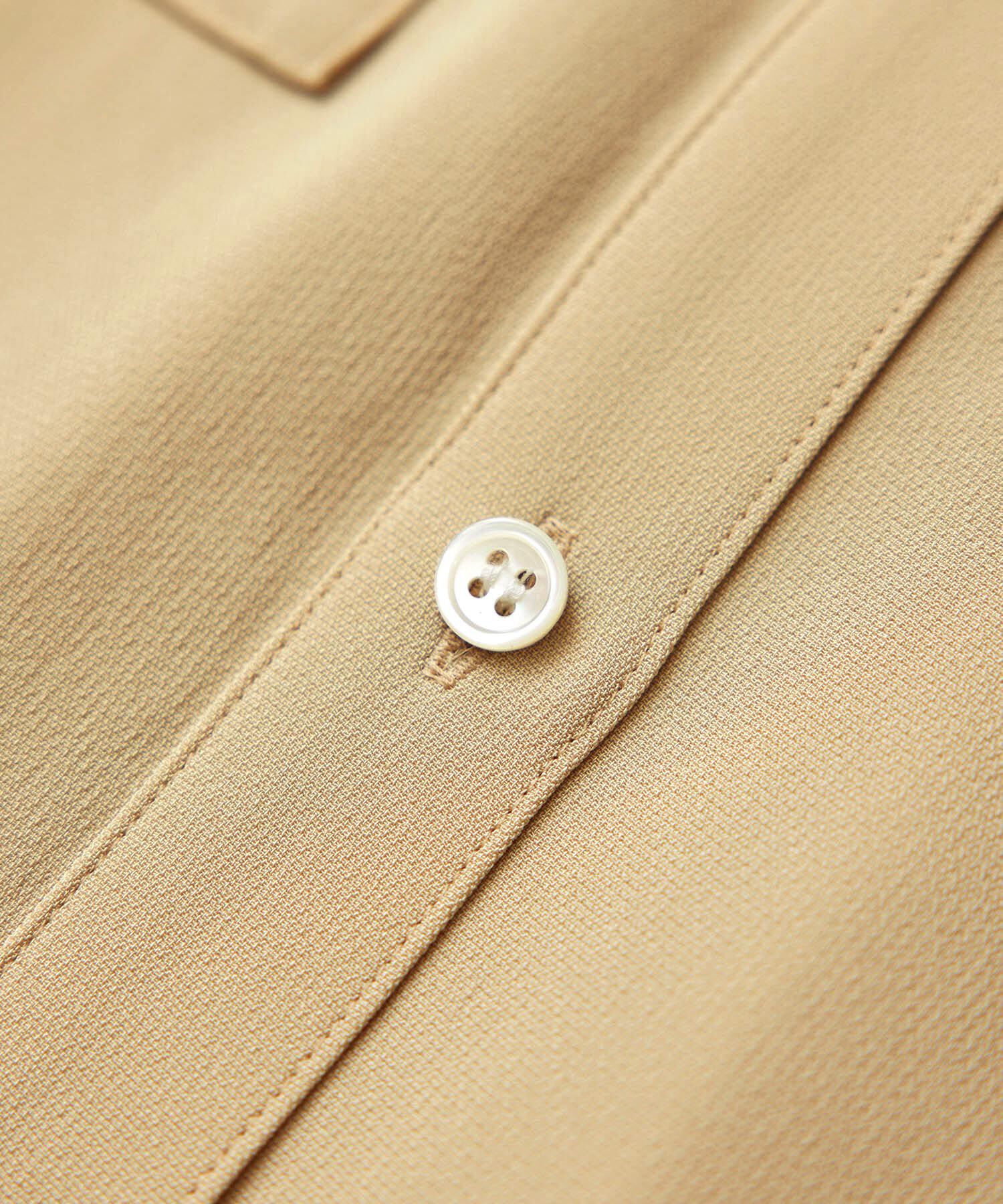 ROPE「【新色追加】トリアセバックサテンフラップシャツ/セットアップ対応【メディア掲載】」|シャツ・ブラウス|