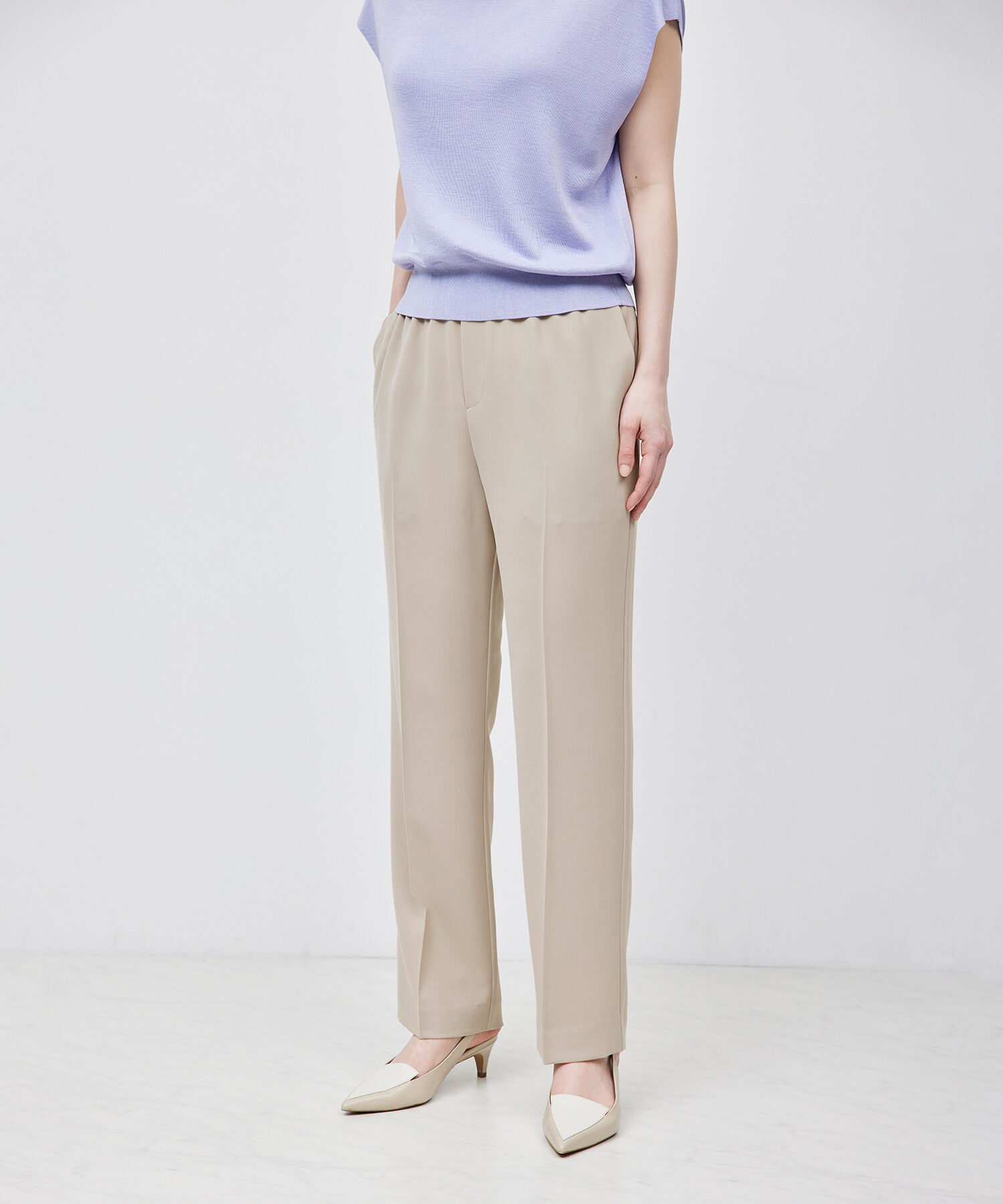 ROPE「ドロストストレートイージーパンツ/セットアップ対応【メディア掲載】」|その他|