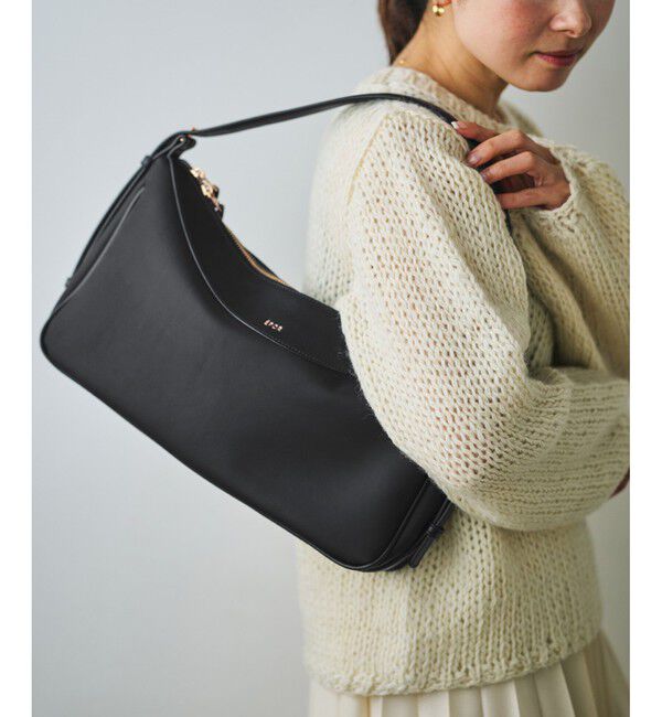 ROPE「【E'POR】 C BAG Medium【超軽量】」|ハンドバッグ|ブラック(01)