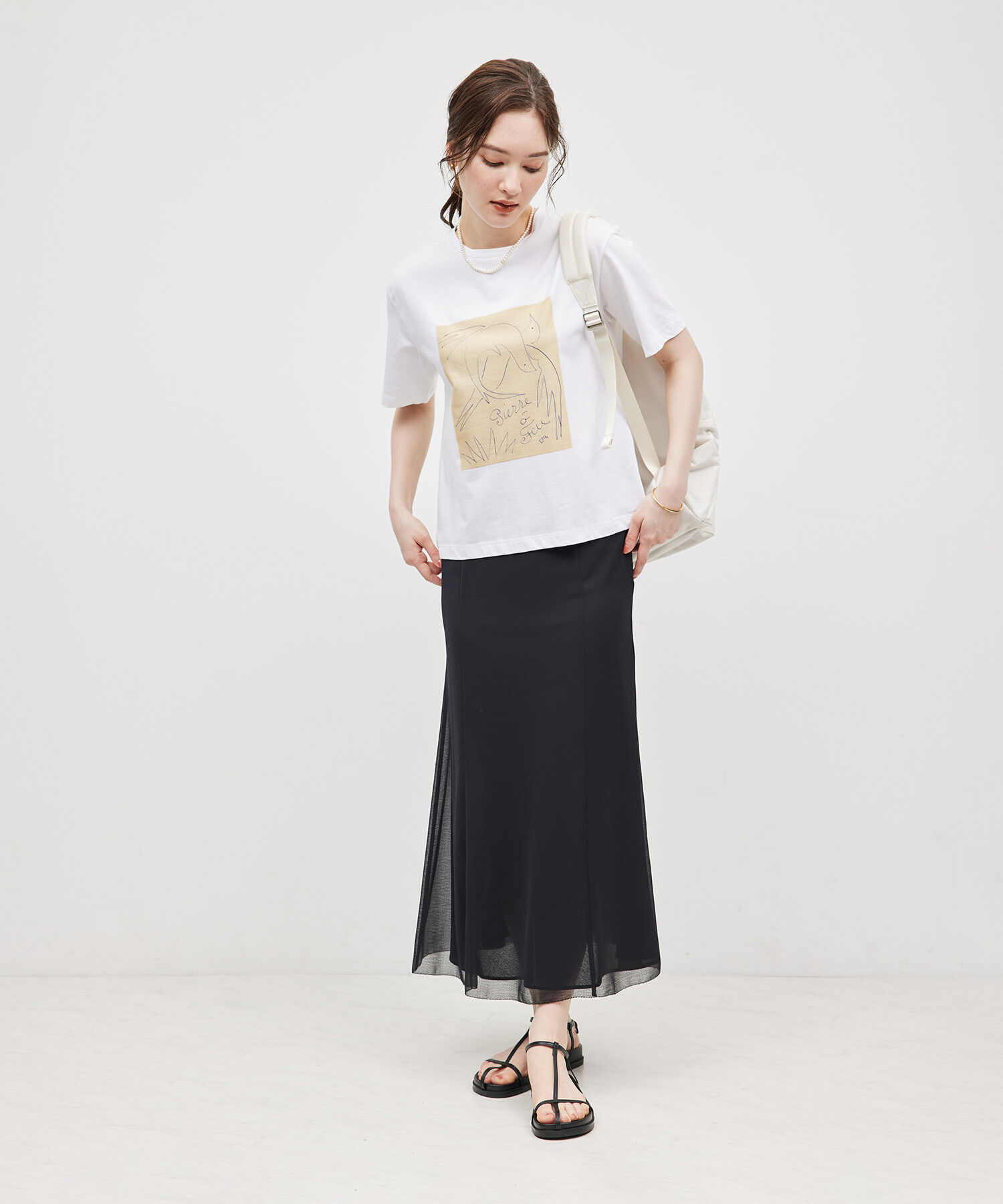 ROPE「【ROPE' meets Henri Matisse】プリント Tシャツ」|Tシャツ・カットソー|