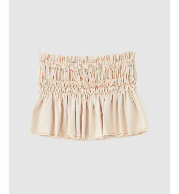 ROPE「カシミヤタッチビスチェ付きカットソー」|Tシャツ・カットソー|