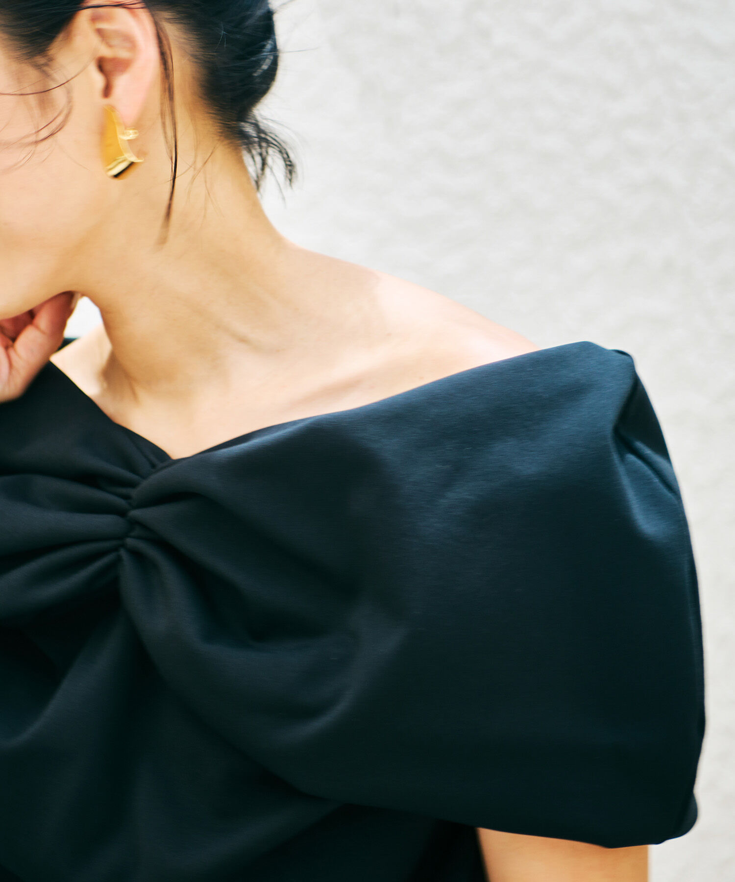 ROPE「【A-GIRL'S&times;ROPE' BY AYA KANEKO】Vスウェットチュニック【メディア掲載】」|Tシャツ・カットソー|