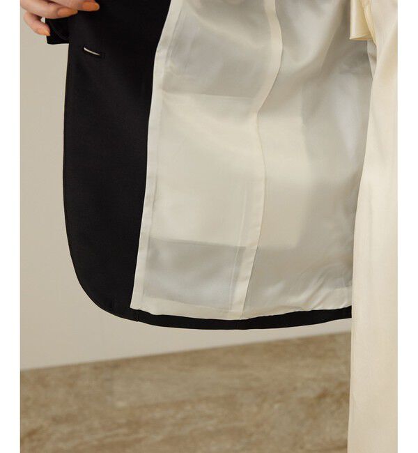 ROPE「シルクウールオーバージャケット」|テーラードジャケット|