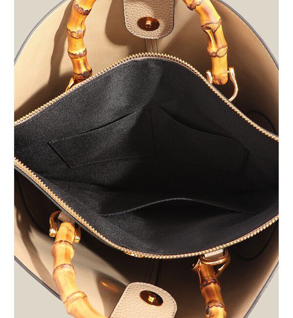 ROPE「【E'POR】BAMBOO BAG Large/A4対応・通勤・26SS」|トートバッグ|