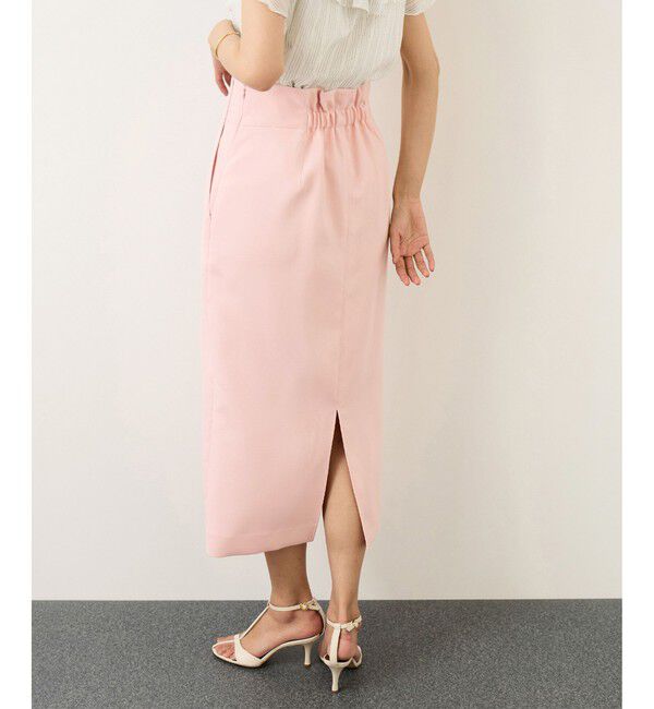 ROPE「[美人スカート]ダブルクロスポケット付きタイトスカート/イージーケア・26SS」|スカート|